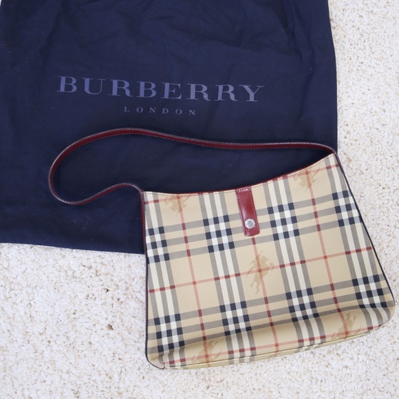 burberry print purse